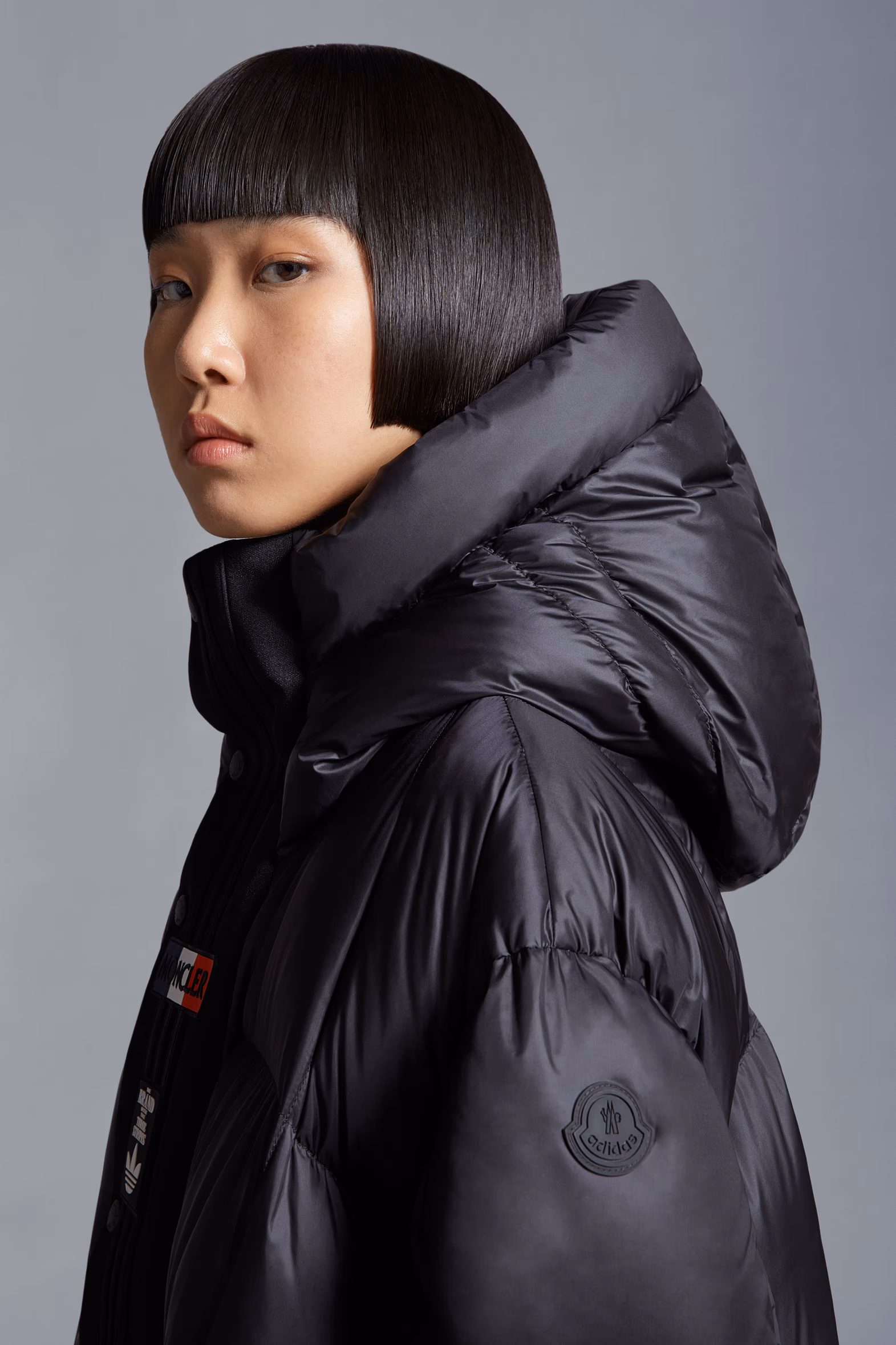 Doudoune longue Oreiller Mixte Noir Moncler 9